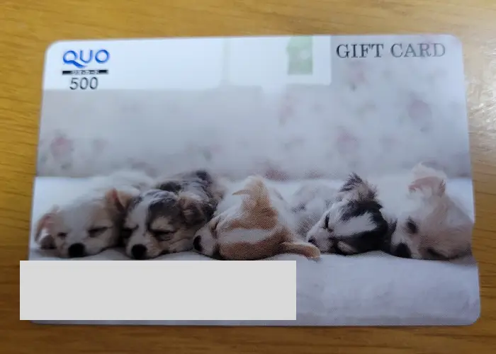 大和コンピューターQUOカード