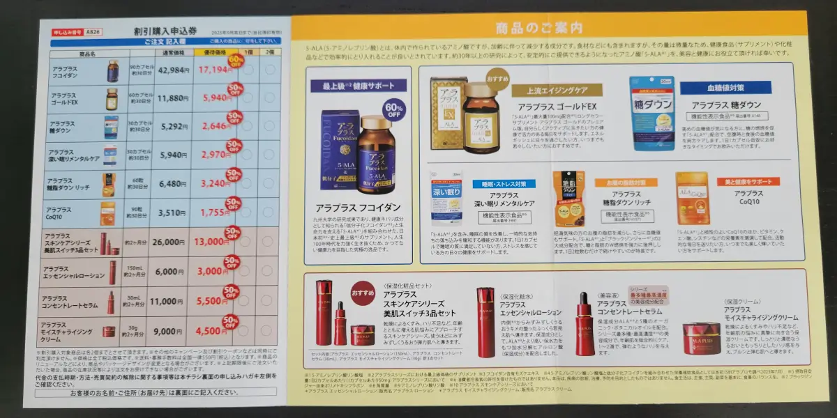 ＳＢＩホールディングスの割引購入申込券